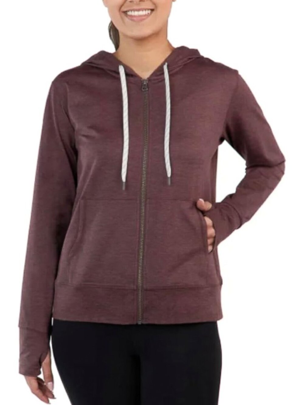 Kirkland Signature Ladies' Lightweight Full-Zip Hoodie‎